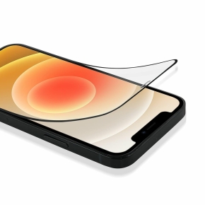 9D CERAMIC Tempered Glass for LG K22 Full Glue Black