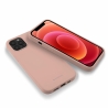 Etui MERCURY Silicone für Samsung S20+ rosa sandfarben