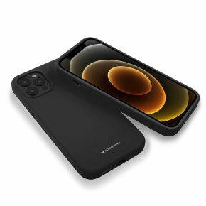 Etui MERCURY Silicone für Samsung A71 5G schwarz