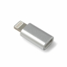 Adapter REVERSE Micro/iPhone srebrny