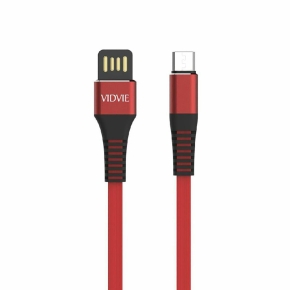 Cable VIDVIE CB439 USB/Micro 2.4A 1m red