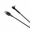 Kabel VIDVIE CB451 USB/Micro 2.4A, 1.2m schwarz