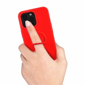 etui finger ring czerwony