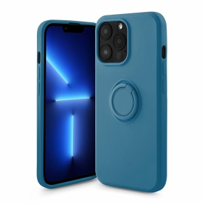 FINGER RING Hülle für Apple iPhone 13 PRO blau