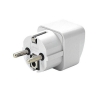Adapter gniazdka z PL na UK/USA biały