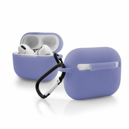 etui do apple airpods pro lawendowy