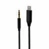 Cable REVERSE AUX/iPhone 1m NYLON