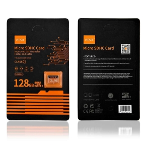 Speicherkarte VIDVIE MICRO SDHC 128GB schwarz
