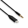 Cable REVERSE AUX/iPhone 1m NYLON