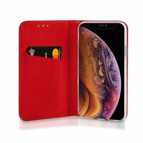 MAGNET BOOK Case for Vivo Y01 red