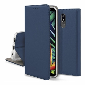 Kabura MAGNET BOOK für Samsung A51 granatowy