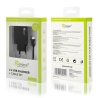 Travel charger REVERSE U21 2.1A 2xUSB+Micro black