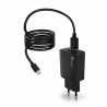 Travel charger REVERSE U21 2.1A 2xUSB+iPh black