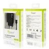 Ładowarka sieciowa REVERSE U21 2xUSB + kabel Iphone 2.1A czarny