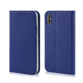 Kabura MAGNET BOOK für Samsung S21 FE granatowy