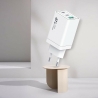 Travel charger VIDVIE PLE242 3A  67W USB+2xType-C white