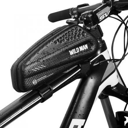 Etui/sakwa na ramę roweru WILDMAN EX uchwyt rowerowy czarna/black