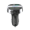 Car charger VIDVIE FM02 1xUSB 18W+1xType-C 30W with bluetooth transmitter black