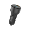 Car charger VIDVIE CC521C 1xUSB 27W+1xType-C 45W gray