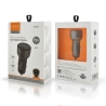 VIDVIE CC521C Kfz-Ladegerät 1xUSB + 1xType C USB 27W + Type-C 45 W grau