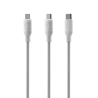 Cable FONENG X80 USB/3in1 1m 100W white