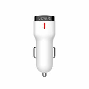 Car Charger VIDVIE S-CC06 2.4A iPhone white