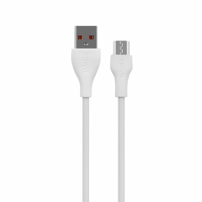 Kabel VIDVIE USB/Micro 1m biały BULK