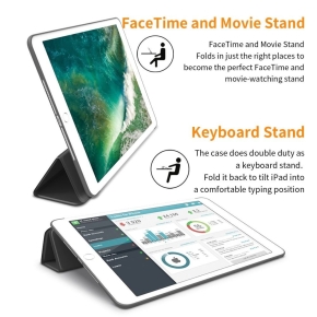 TECH-PROTECT SMARTCASE IPAD 9.7 2017/2018 BLACK