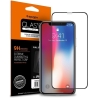 SZKŁO HARTOWANE SPIGEN GLASS FC IPHONE X / XS / 11 PRO BLACK