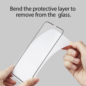 SZKO HARTOWANE SPIGEN GLASS FC IPHONE X/XS BLACK