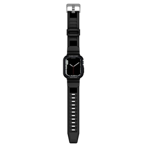 SPIGEN RUGGED ARMOR PRO APPLE WATCH 4 / 5 / 6 / 7 / 8 / SE (44 / 45 MM) BLACK