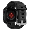 SPIGEN RUGGED ARMOR ”PRO” APPLE WATCH 6 / 7 / 8 / 9 / SE 1 / 2 / 3 (44 / 45 MM) BLACK