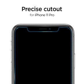 SZKO HARTOWANE SPIGEN ALM GLAS.TR SLIM 2-PACK IPHONE 11