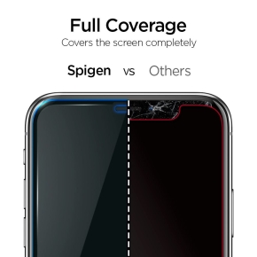 SZKO HARTOWANE SPIGEN ALM GLASS FC IPHONE 11 BLACK