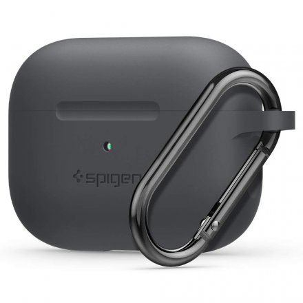 SPIGEN SILICONE FIT APPLE AIRPODS PRO 1 CHARCOAL