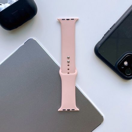 TECH-PROTECT ICONBAND APPLE WATCH 4 / 5 / 6 / 7 / 8 / SE (38 / 40 / 41 MM) PINK SAND