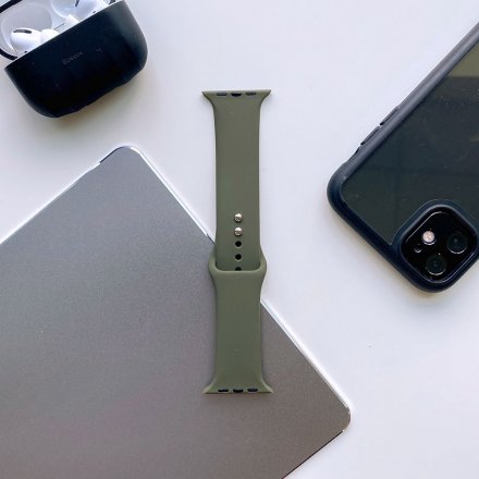 TECH-PROTECT ICONBAND APPLE WATCH 4 / 5 / 6 / 7 / 8 / SE (38 / 40 / 41 MM) ARMY GREEN