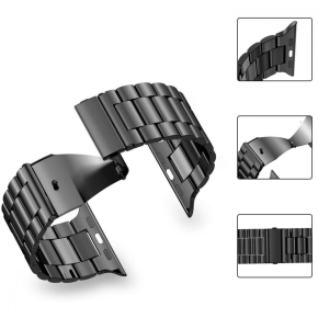 TECH-PROTECT STAINLESS APPLE WATCH 8 / 9 / 10 / 11 / SE / ULTRA (44 / 45 / 46 / 49 MM) BLACK