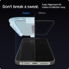 SZKŁO HARTOWANE SPIGEN GLAS.TR ”EZ FIT” 2-PACK IPHONE 12 / 12 PRO CLEAR