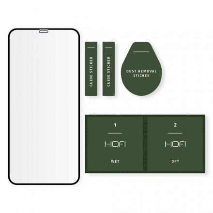 SZKO HARTOWANE HOFI FULL PRO+ IPHONE 12 MINI BLACK