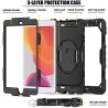 TECH-PROTECT SOLID360 IPAD 10.2” 7 / 8 / 9 / 2019-2021 SCHWARZ