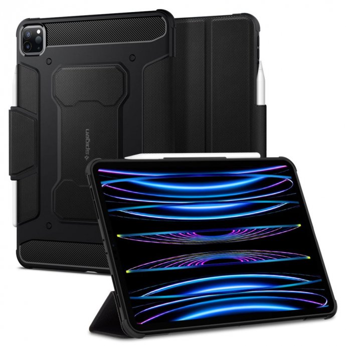 SPIGEN RUGGED ARMOR PRO IPAD PRO 11 2020 / 2021 / 2022 BLACK