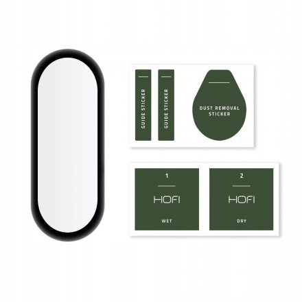 SZKO HYBRYDOWE HOFI HYBRID GLASS XIAOMI MI SMART BAND 6 / 6 NFC BLACK