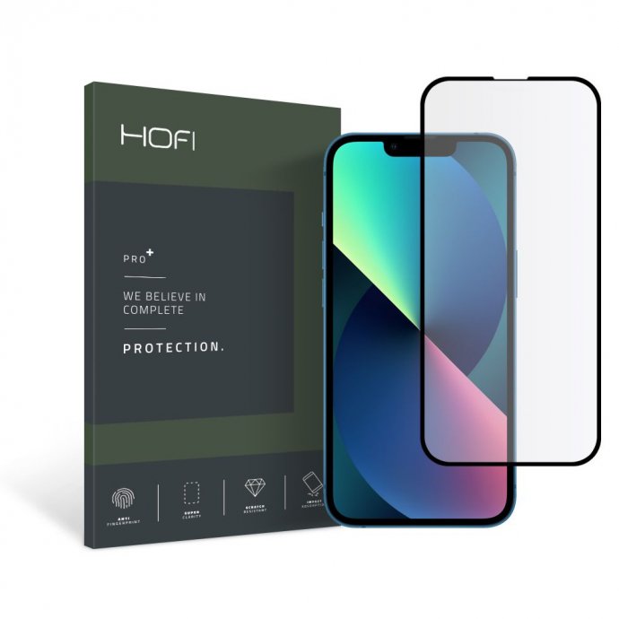 SZKO HARTOWANE HOFI GLASS PRO+ IPHONE 13 / 13 PRO BLACK