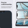 SZKŁO HARTOWANE SPIGEN GLAS.TR ”EZ FIT” 2-PACK IPHONE 13 / 13 PRO / 14 / 16E CLEAR