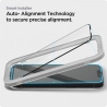 SZKŁO HARTOWANE SPIGEN ALM GLASS FC 2-PACK IPHONE 13 / 13 PRO / 14 / 16E BLACK
