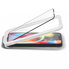 SZKO HARTOWANE SPIGEN ALM GLASS FC IPHONE 13 / 13 PRO / 14 BLACK