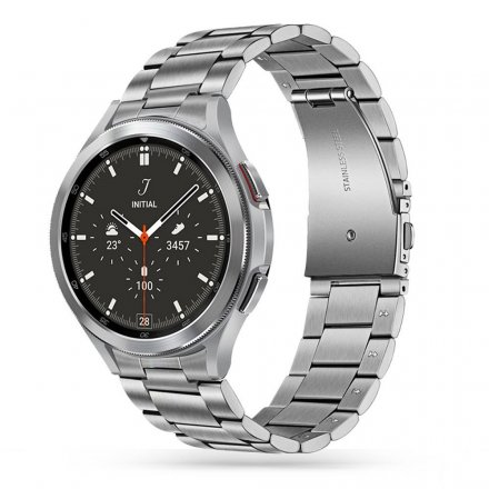 TECH-PROTECT STAINLESS SAMSUNG GALAXY WATCH 4 / 5 / 5 PRO (40 / 42 / 44 / 45 / 46 MM) SILVER