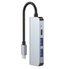 TECH-PROTECT V2-HUB ADAPTER 4IN1 GREY