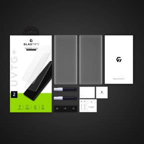 SZKO HARTOWANE GLASTIFY UVTG+ 2-PACK GALAXY S22 ULTRA